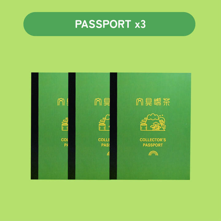 Rainbowholic Collector’s Passport Matcha Green