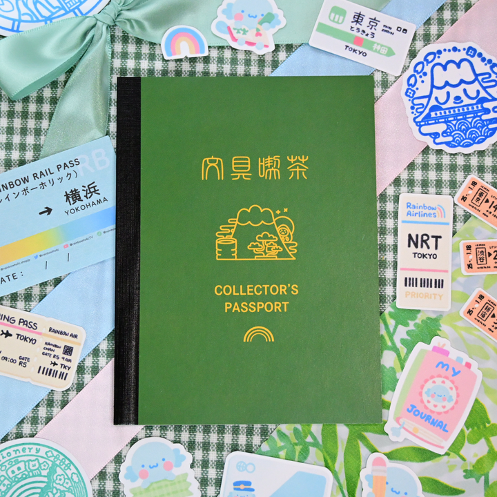 Rainbowholic Collector’s Passport Matcha Green