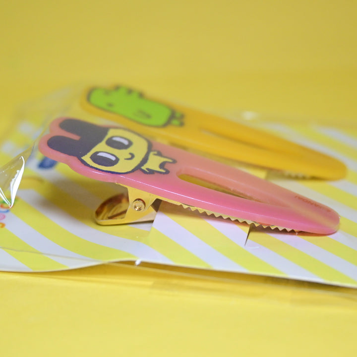 Tamagotchi Big Hair Clip Set