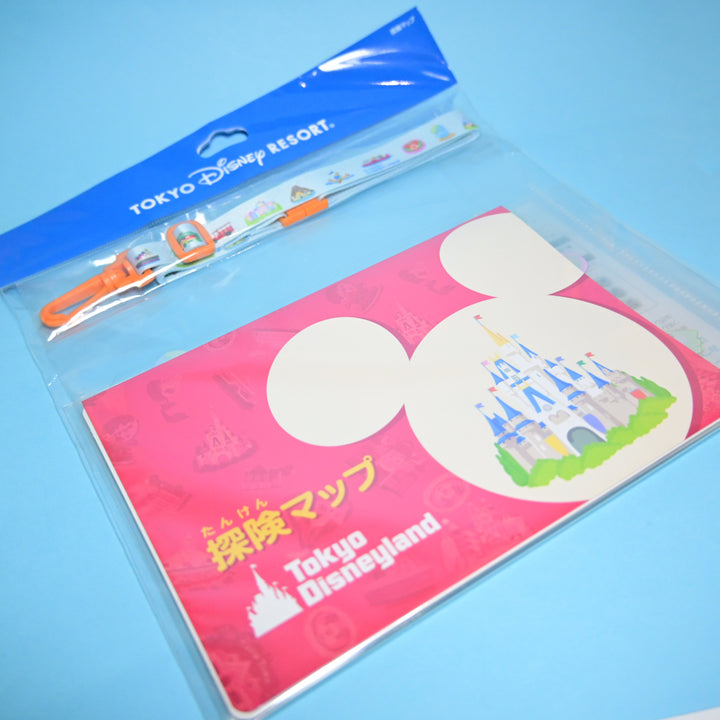 Tokyo Disney Resort Japan Exclusive Exploration Guide + Lanyard
