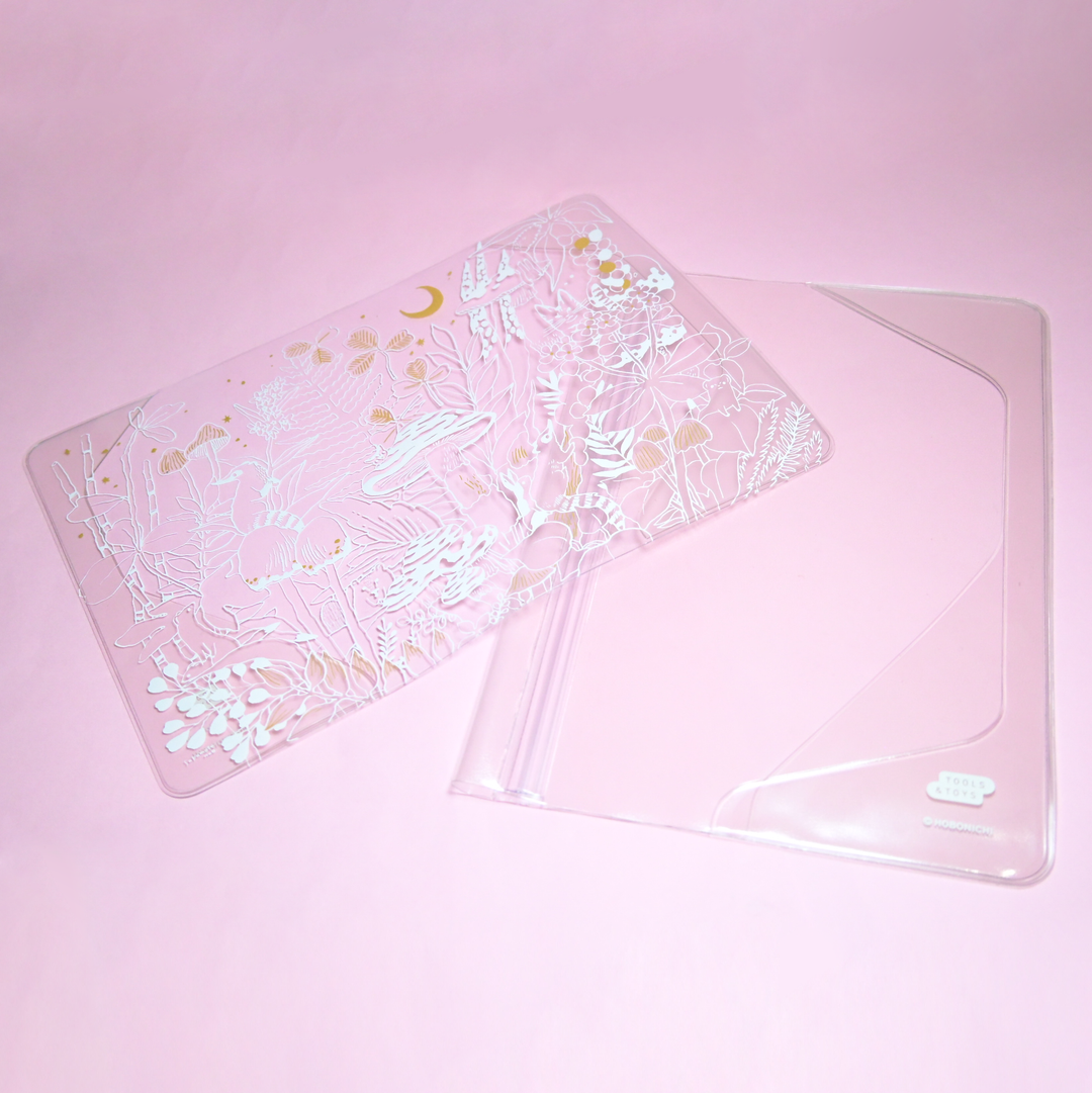 [Pre-loved] Hobonichi Clear Covers A6 &amp; A5 Size Set (2 pcs.)