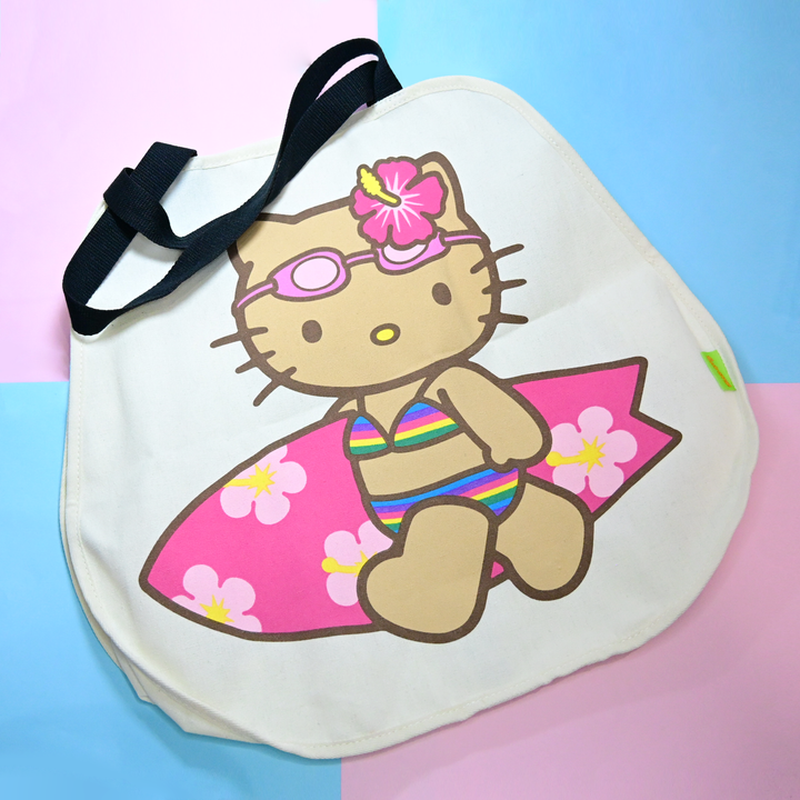 Sweet Magazine + BIG Hello Kitty Beach Canvas Bag