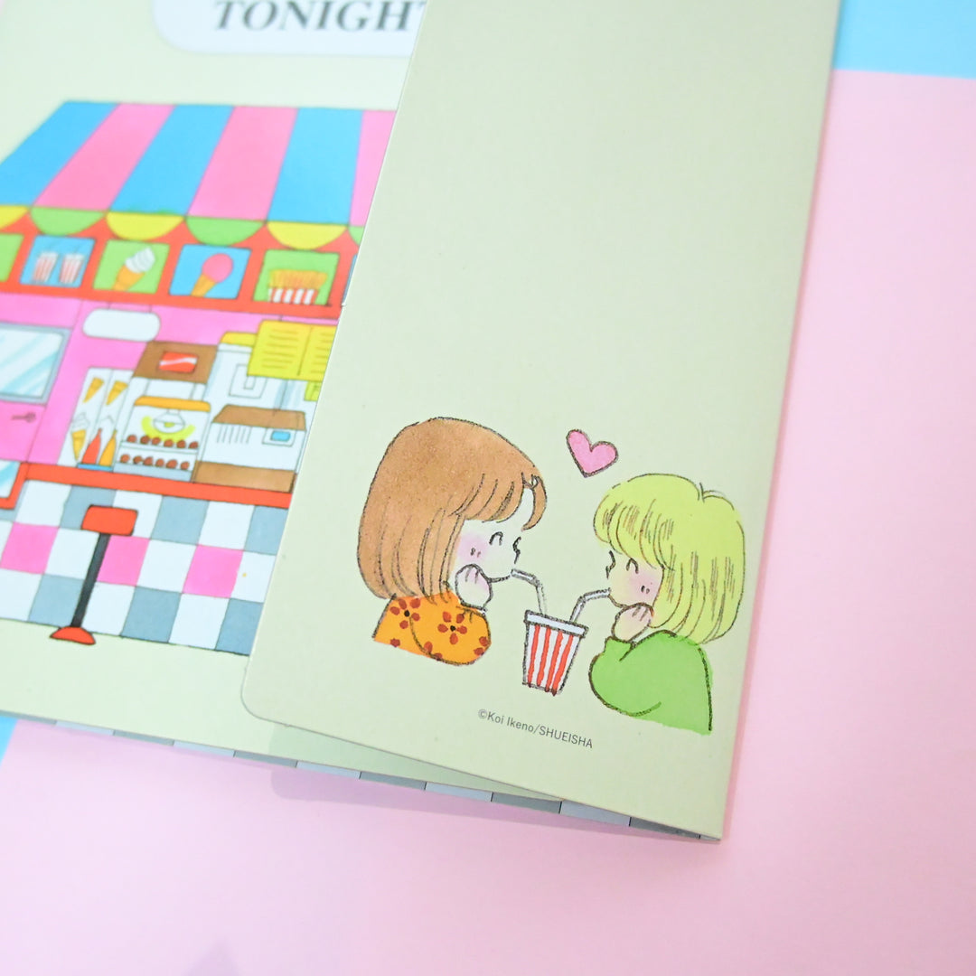 Koi Ikeno TOKIMEKI TONIGHT Colorful Retro Diner Folder