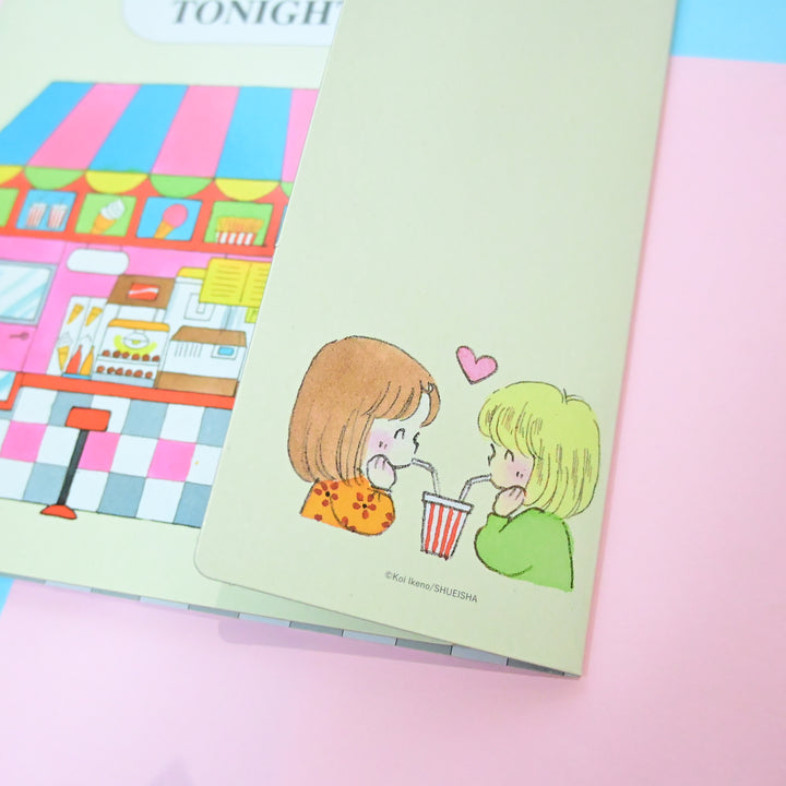 Koi Ikeno TOKIMEKI TONIGHT Colorful Retro Diner Folder