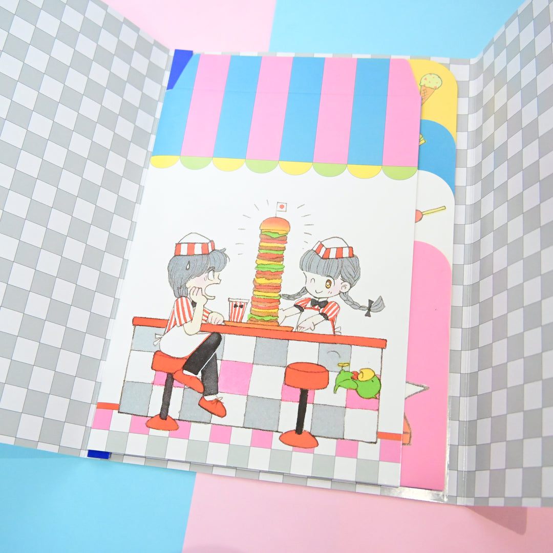 Koi Ikeno TOKIMEKI TONIGHT Colorful Retro Diner Folder