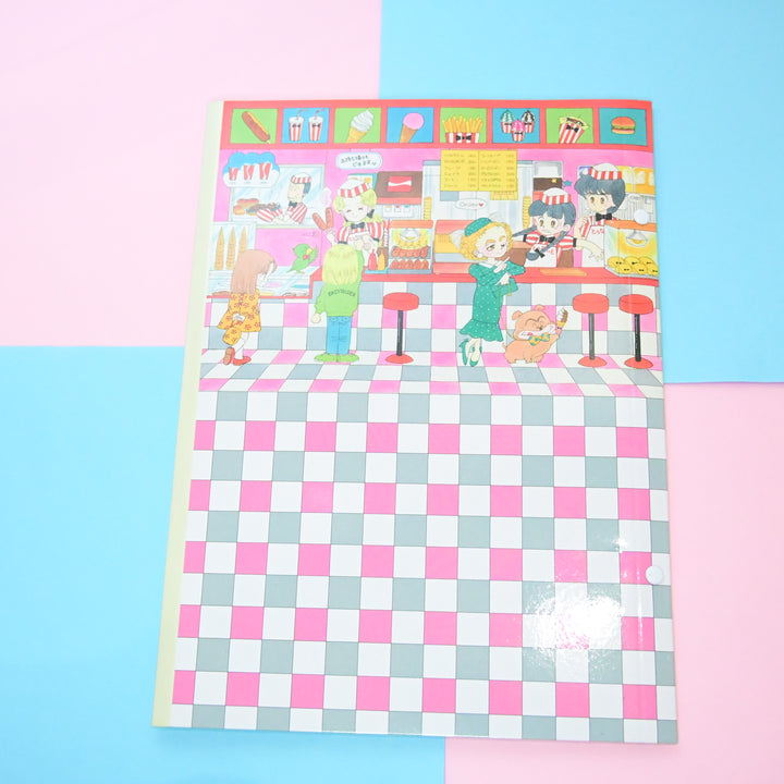 Koi Ikeno TOKIMEKI TONIGHT Colorful Retro Diner Folder