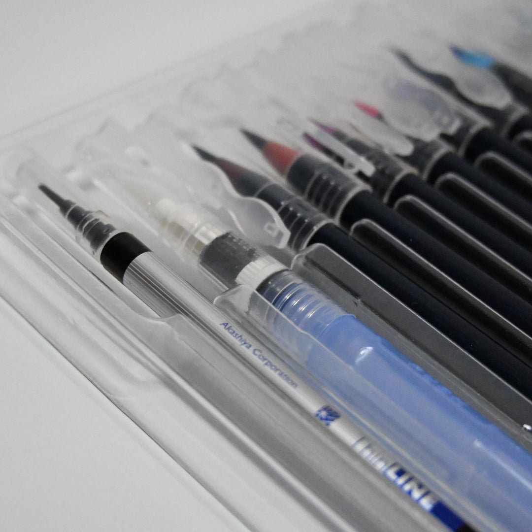 SAI Water Paint Brush Sets - Traditional Japanese colors
