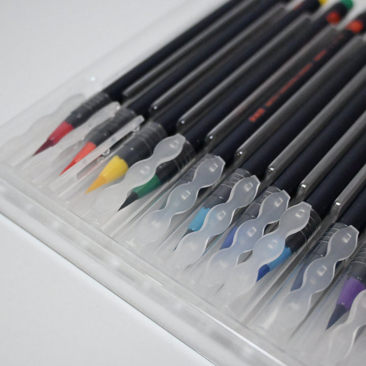 SAI Water Paint Brush Sets - Traditional Japanese colors