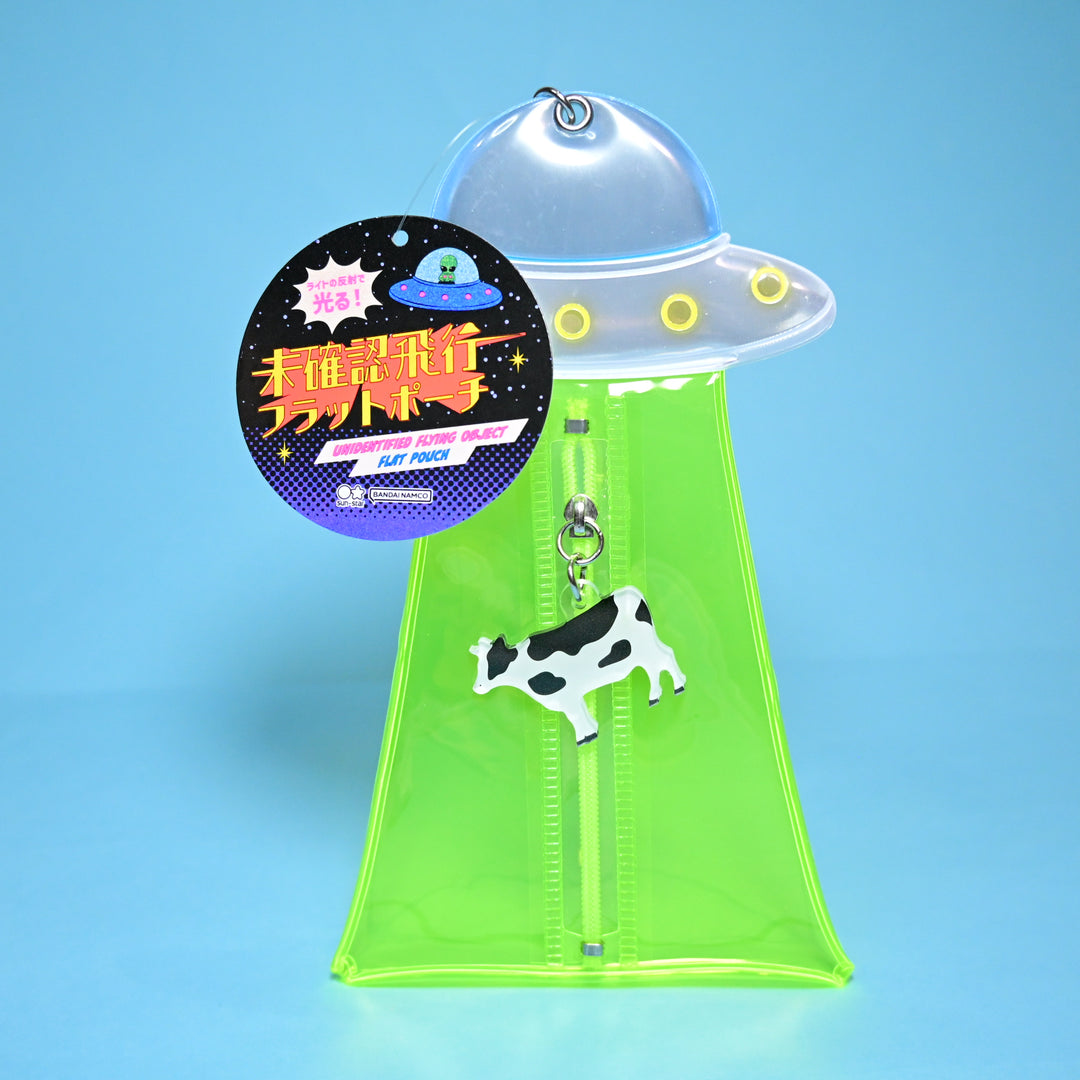sun-star UFO Clear Flat Neon Pouch