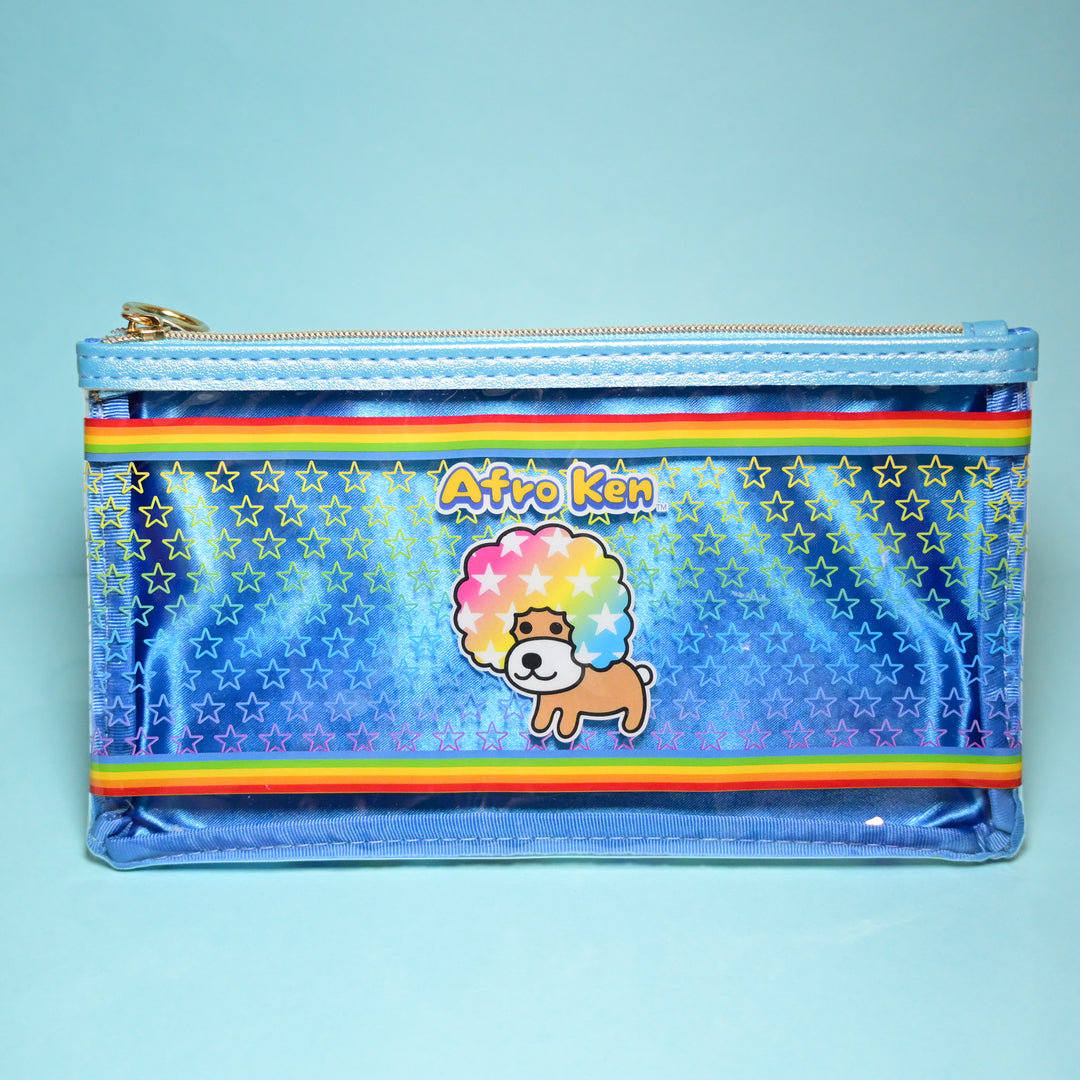 Afro Ken Afro Dog Clear Pencil Case