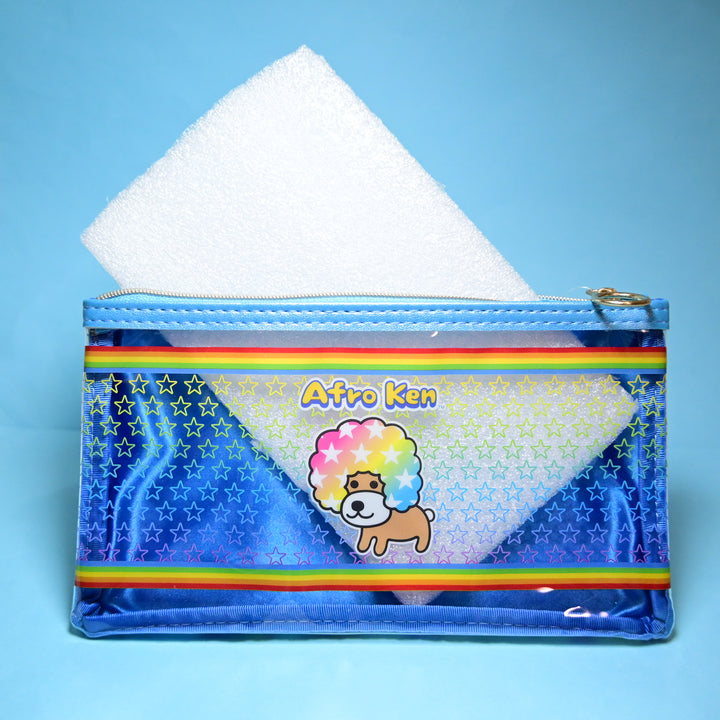 Afro Ken Afro Dog Clear Pencil Case