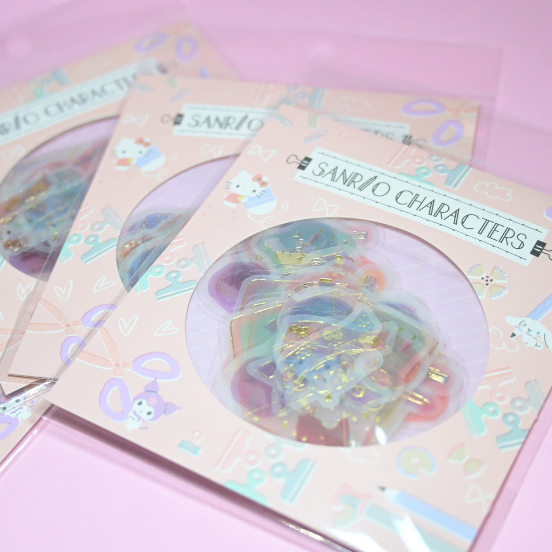 Sanrio Characters Stationery Collection Semi-Transparent Flake Seals
