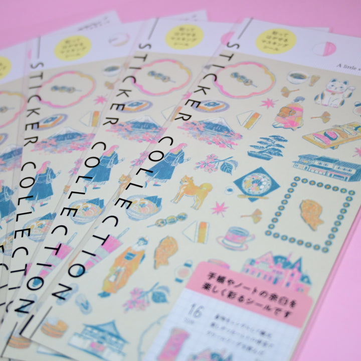 MIDORI A Little Story From Japan Sticker Sheet