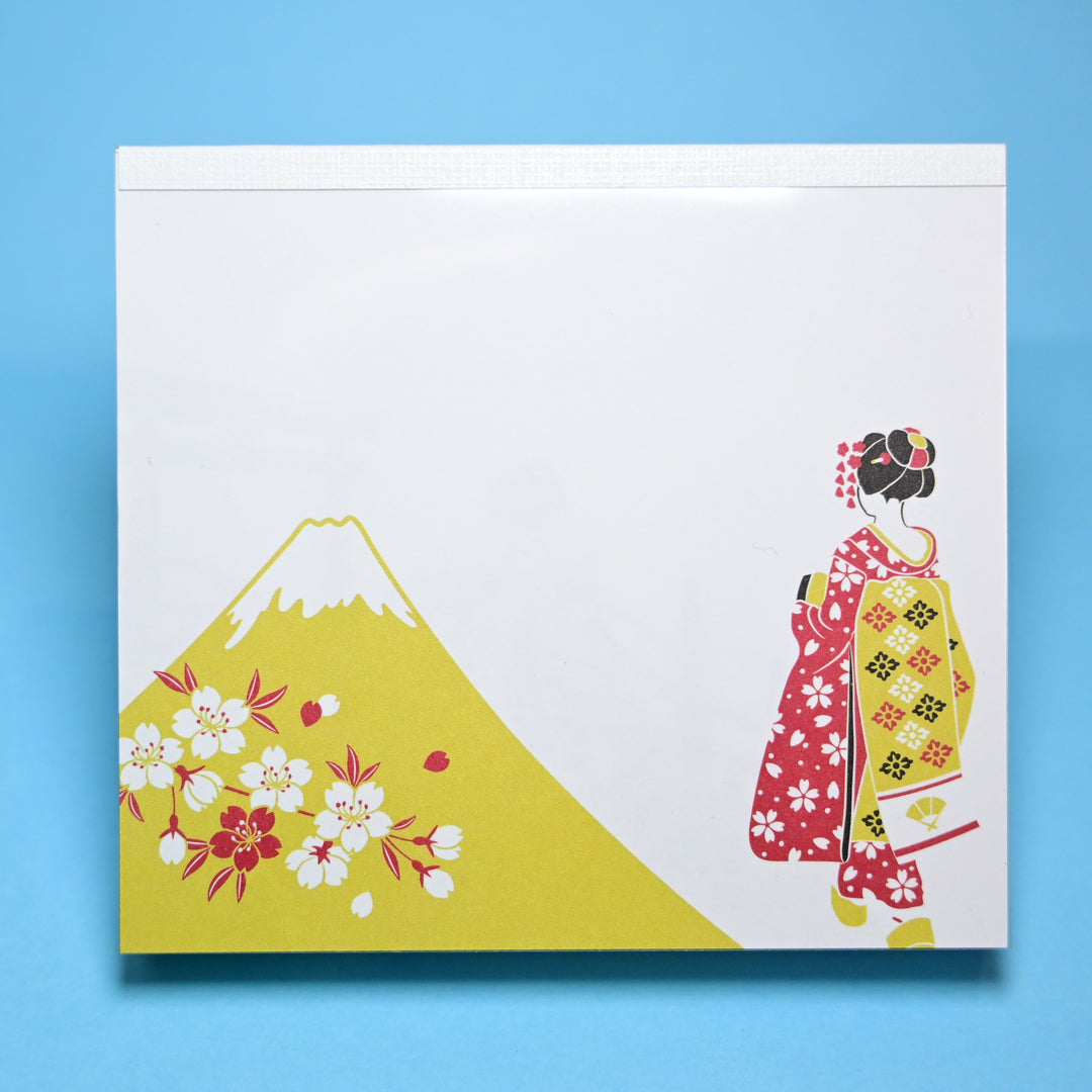 Frontia Kyoto Maiko Japan Big Memo Pad