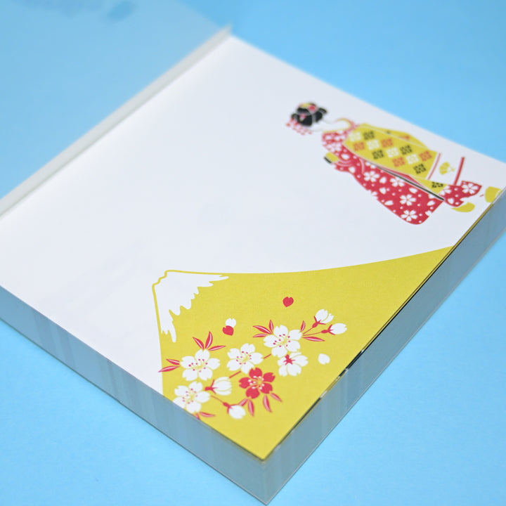 Frontia Kyoto Maiko Japan Big Memo Pad