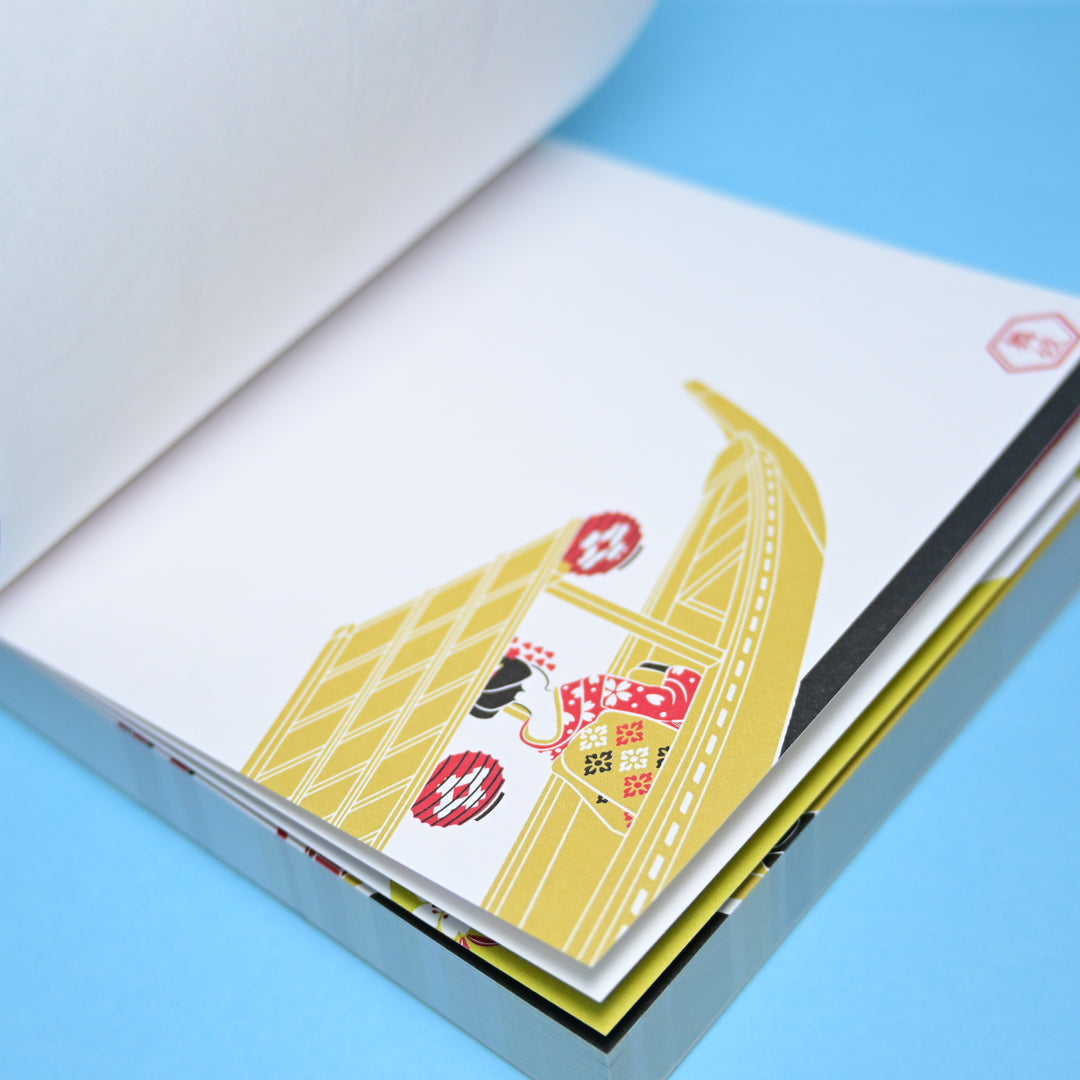 Frontia Kyoto Maiko Japan Big Memo Pad