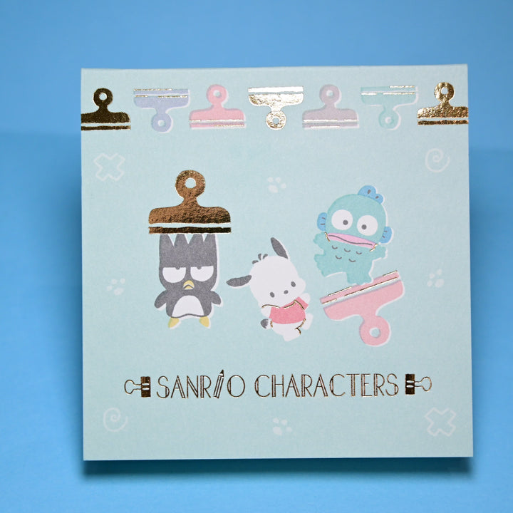 Sanrio Characters Stationery Collection BLUE Memo Pad