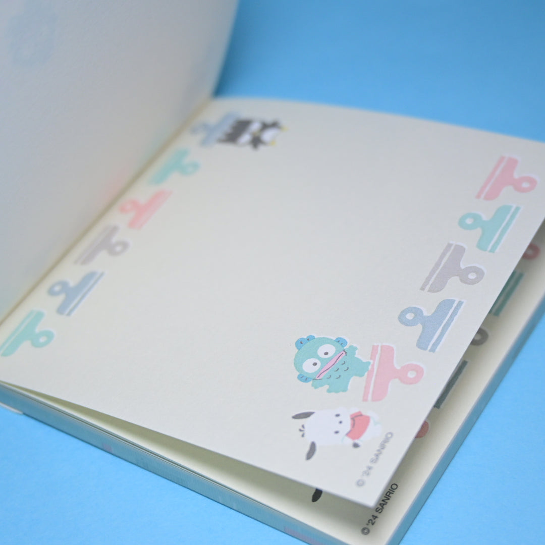 Sanrio Characters Stationery Collection BLUE Memo Pad