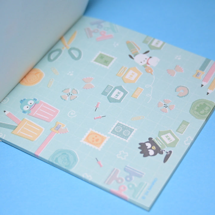 Sanrio Characters Stationery Collection BLUE Memo Pad