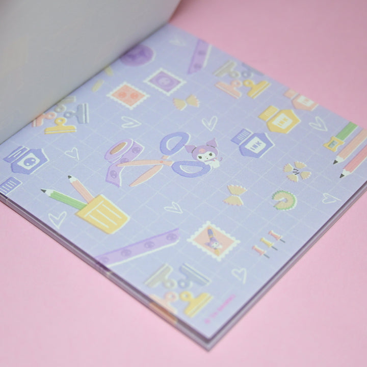 Sanrio Kuromi Stationery Collection Memo Pad