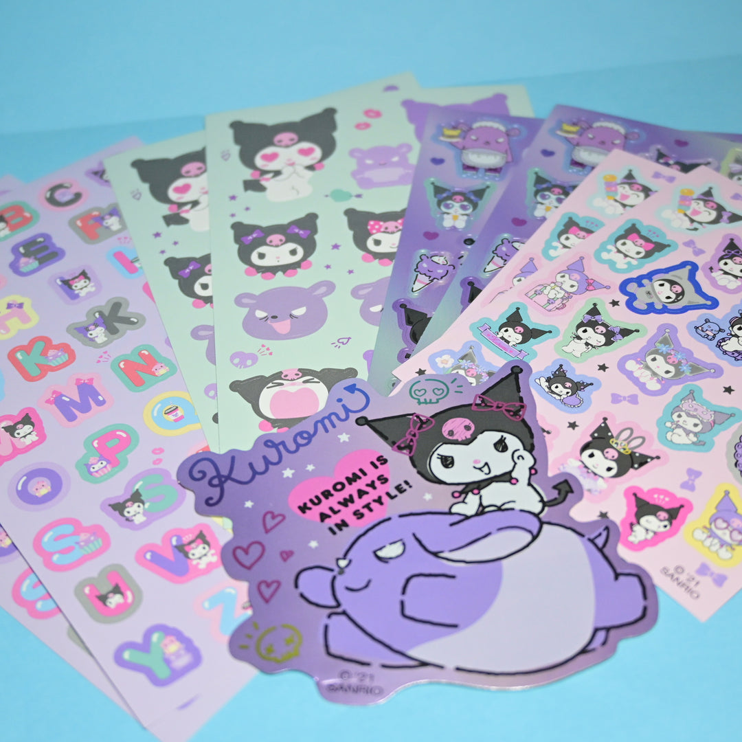 Sanrio Kuromi Sticker Set LOT