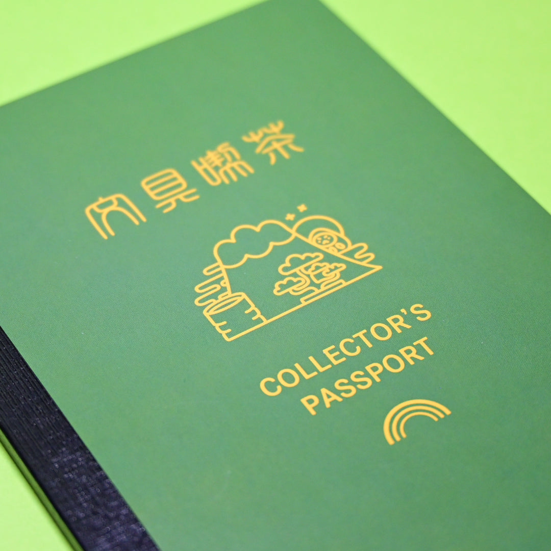 Rainbowholic Collector’s Passport Matcha Green