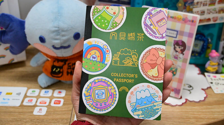 Rainbowholic Collector’s Passport Matcha Green
