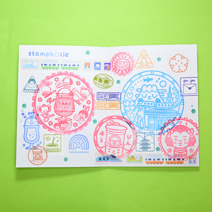 Rainbowholic Collector’s Passport Matcha Green
