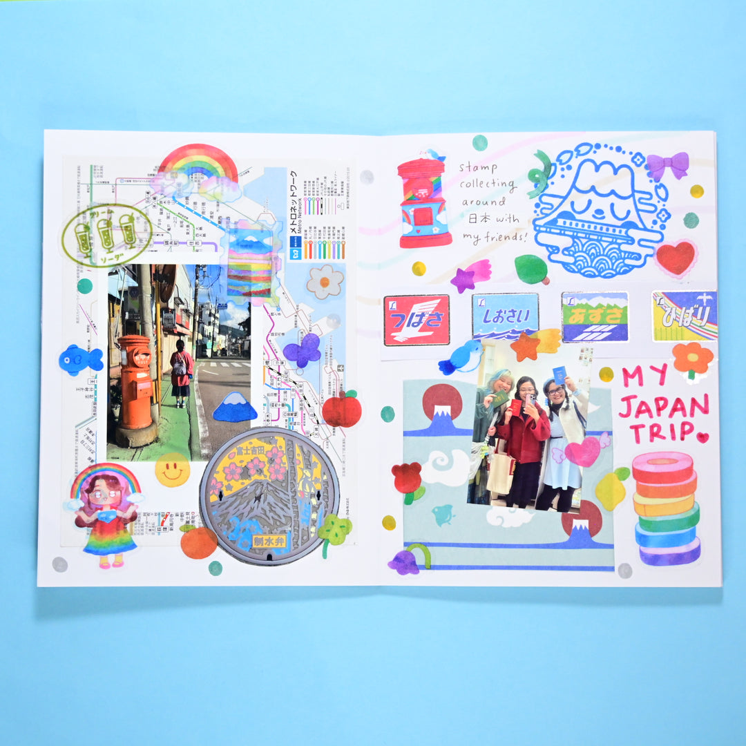Rainbowholic Collector’s Passport Fuji Blue