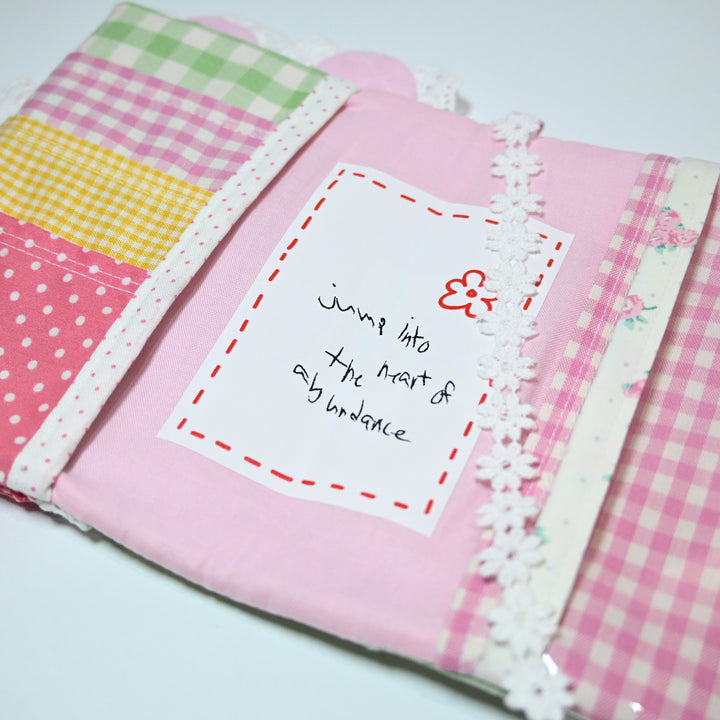 Jumpjumpheart Journal Cover - Pink Bunny (A6)