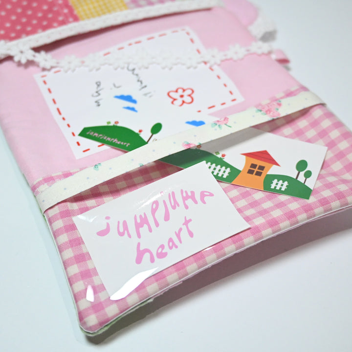 Jumpjumpheart Journal Cover - Pink Bunny (A6)
