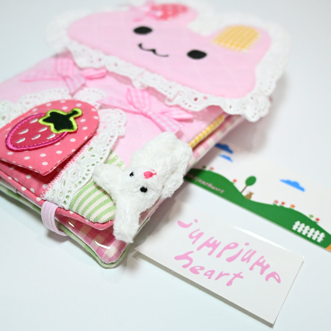 Jumpjumpheart Journal Cover - Pink Bunny (A6)