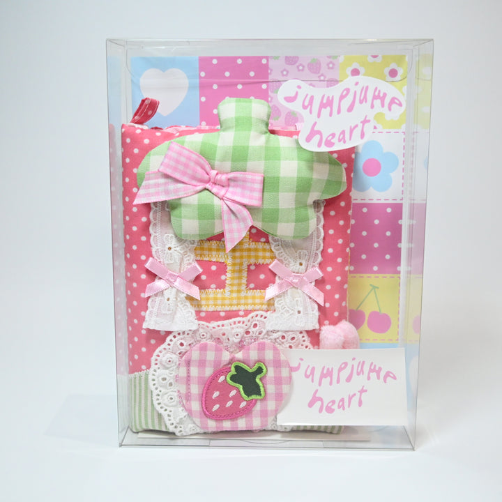 Jumpjumpheart Journal Cover (A6)  - Strawberry and Bunny