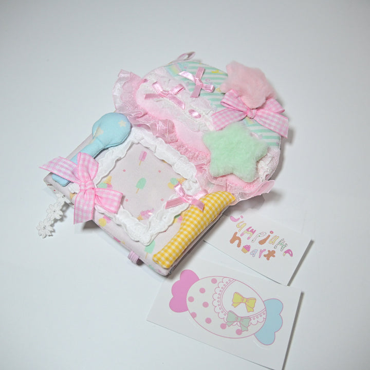 Jumpjumpheart Journal Cover (A6)  - Cotton Candy