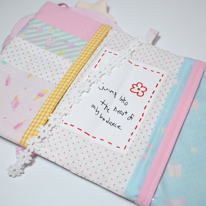 Jumpjumpheart Journal Cover (A6)  - Cotton Candy