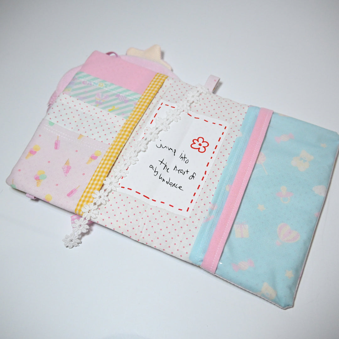 Jumpjumpheart Journal Cover (A6)  - Cotton Candy