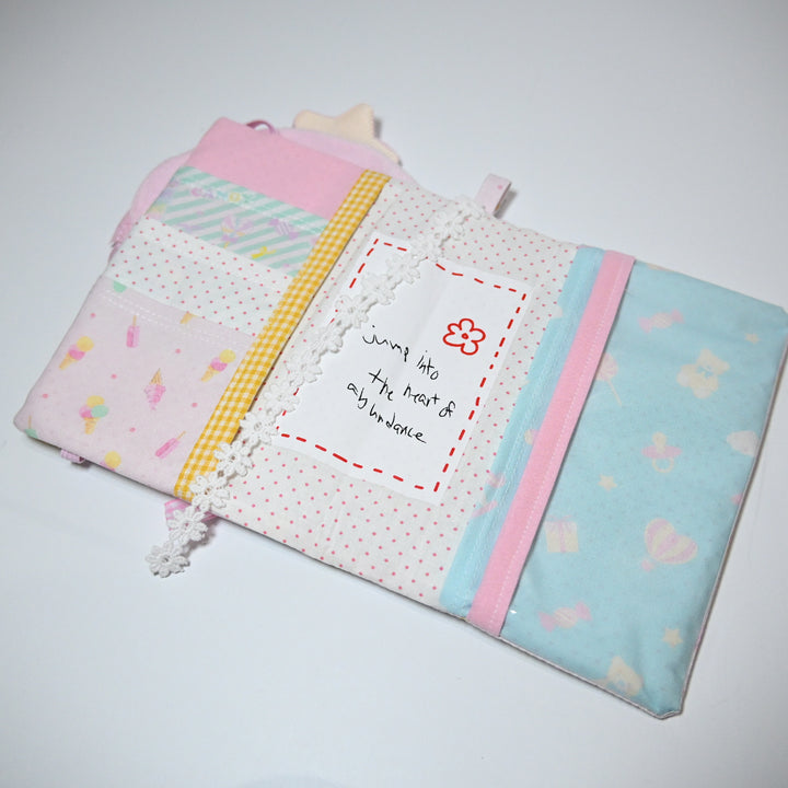 Jumpjumpheart Journal Cover (A6)  - Cotton Candy