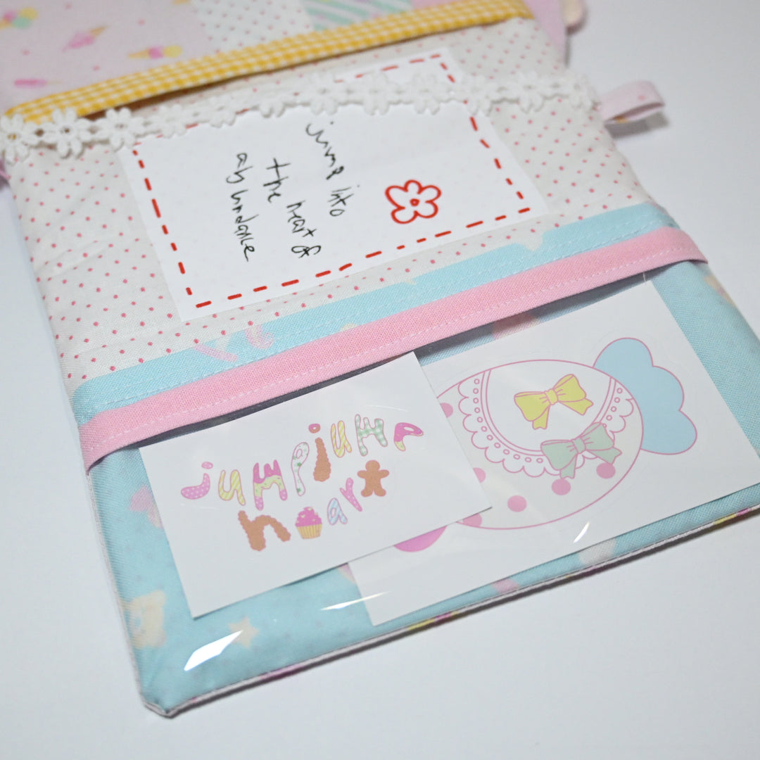 Jumpjumpheart Journal Cover (A6)  - Cotton Candy