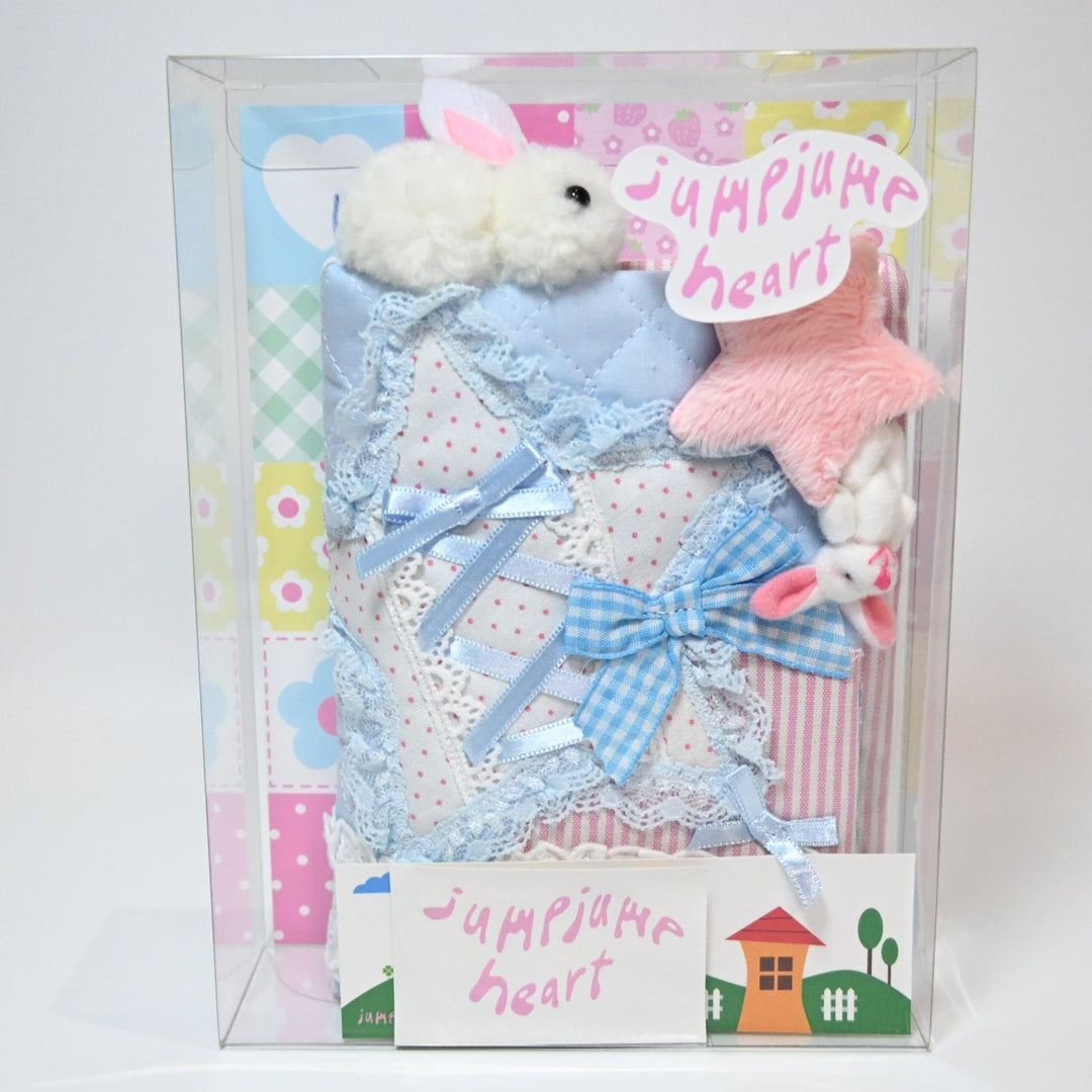 Jumpjumpheart Journal Cover (A6)  - Bunny and Ribbons