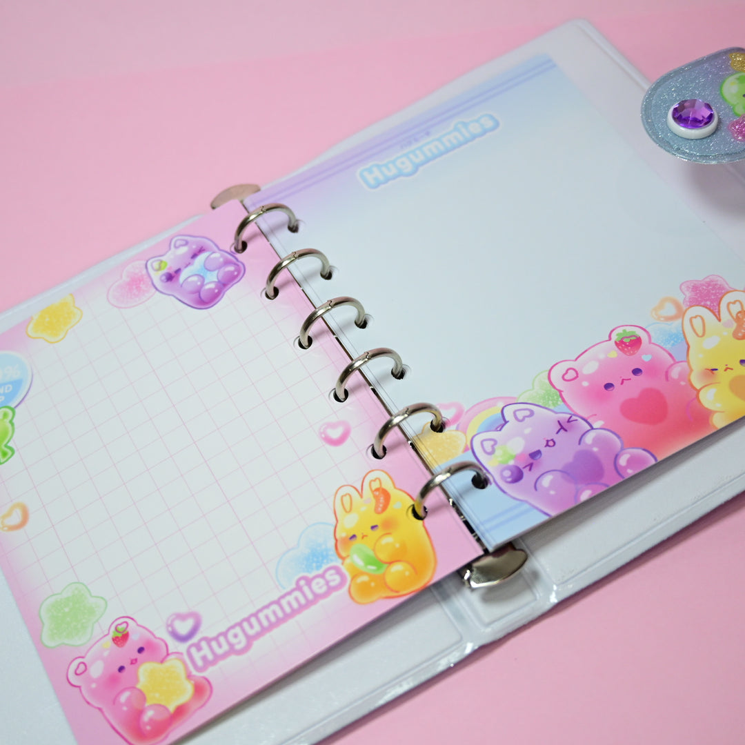 Hugummies Colorful Cutie Sticker Collection Binder Book
