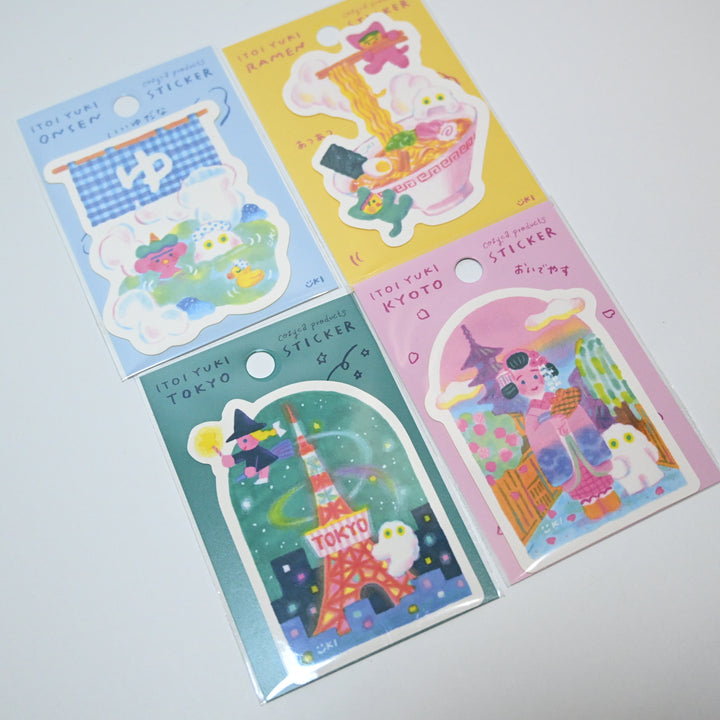 Cozyca Products - Itoi Yuki Die-cut Stickers