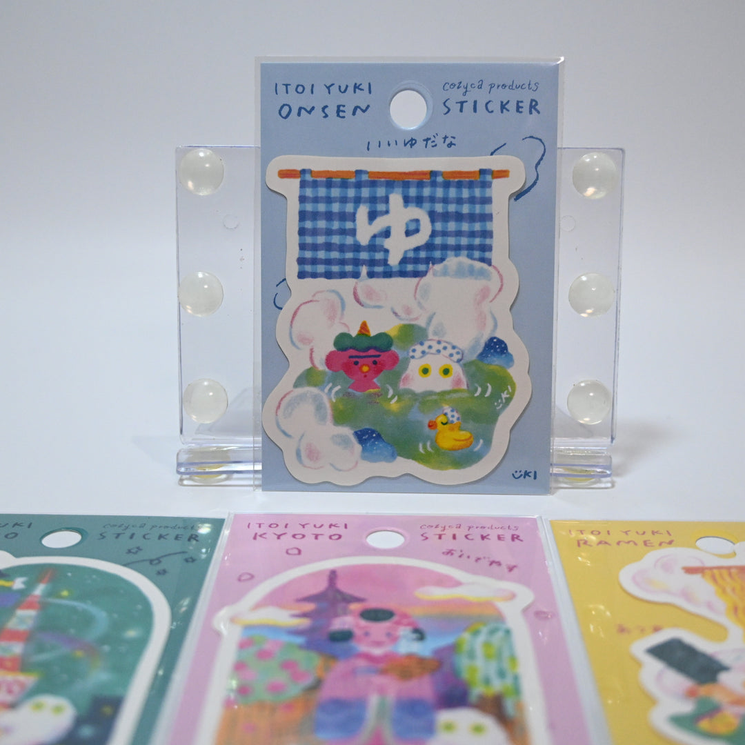 Cozyca Products - Itoi Yuki Die-cut Stickers