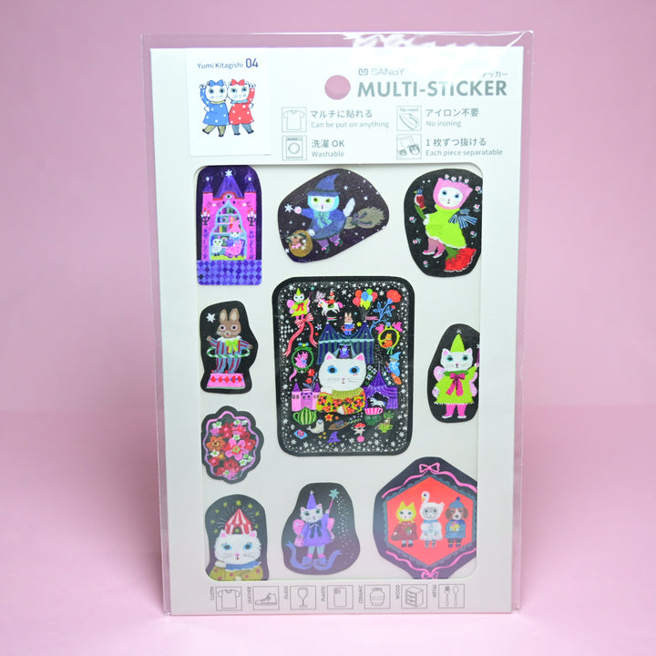 sanby Yumi Kitagishi Witchy Circus Multi-Sticker