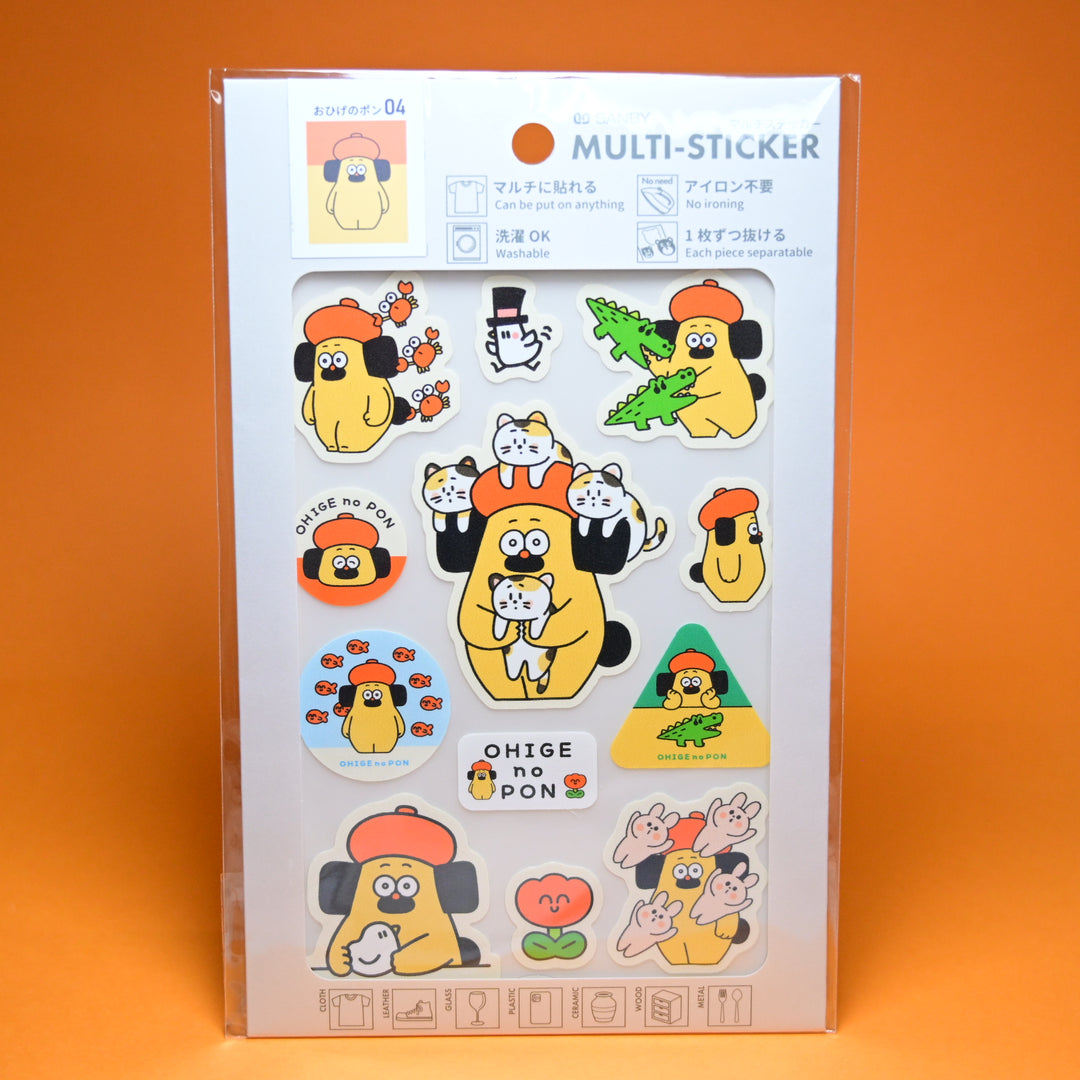 sanby Ohige no Pon Multi-Sticker