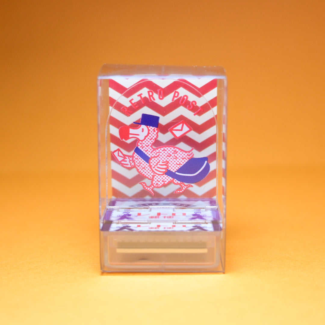 sanby Acrylic Stand Retro Post Self-Inking Stamp