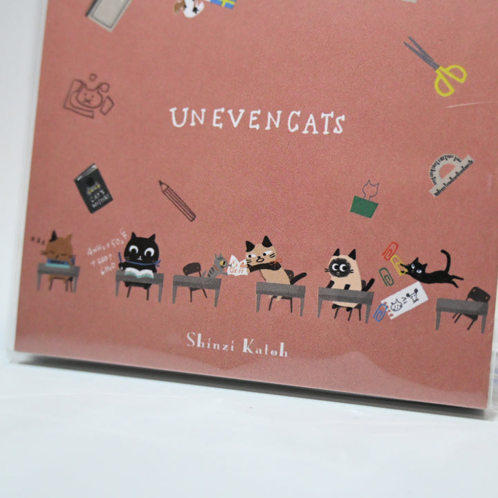 Shinzi Katoh Uneven Cats memo pad