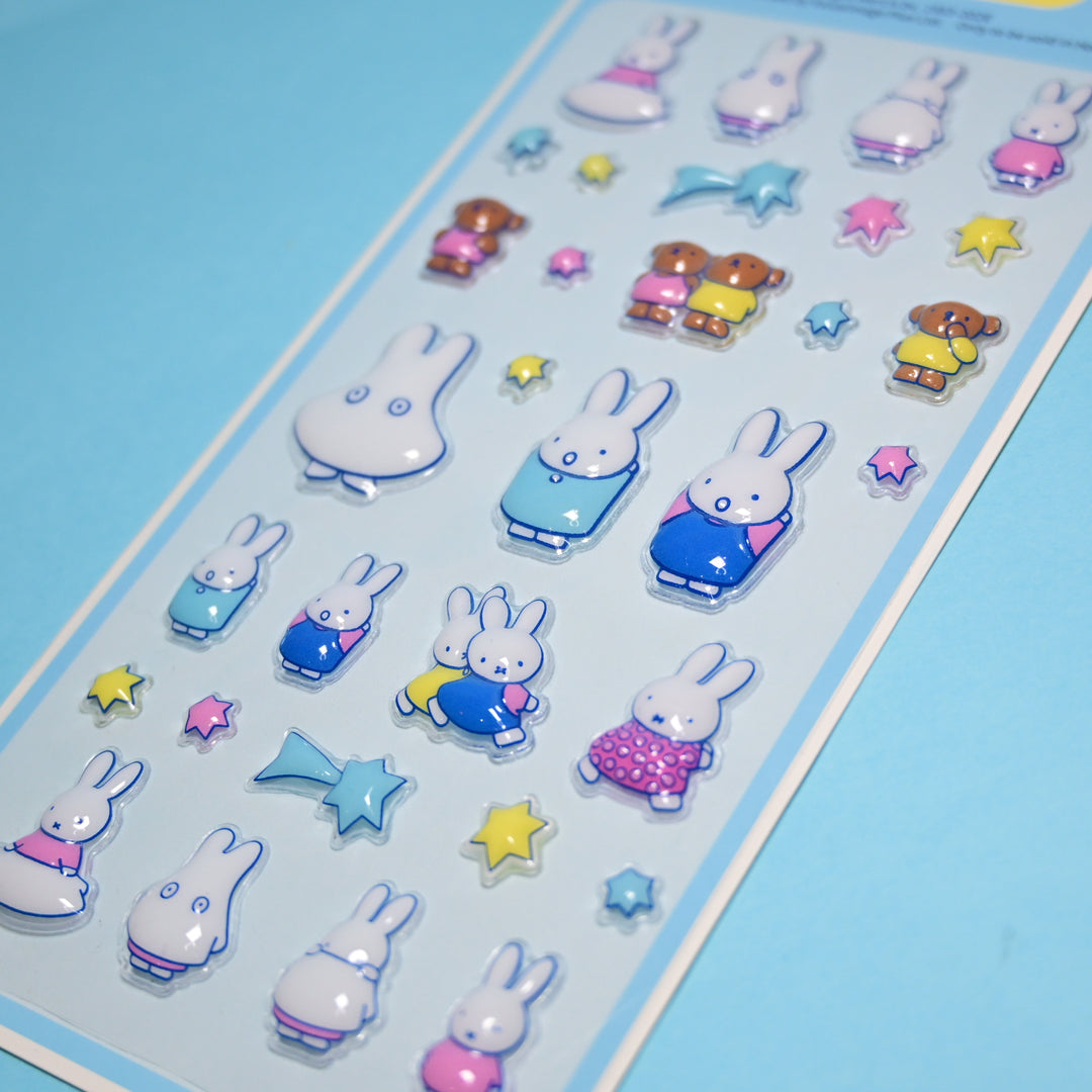 Pukupuku 3D Seal Miffy Blue