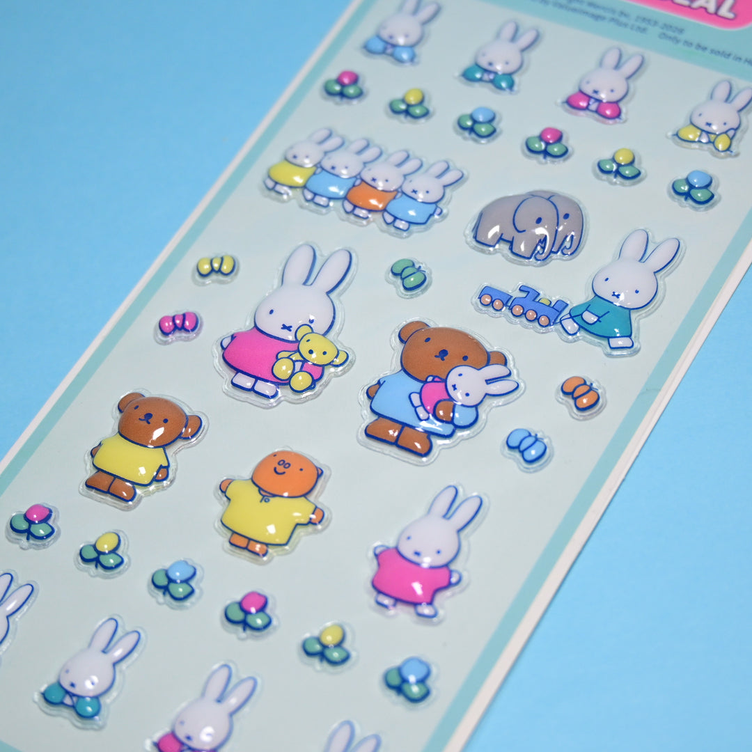 Pukupuku 3D Seal Miffy Mint