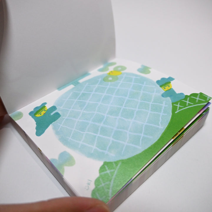 Itoi Yuki Fruits memo pad