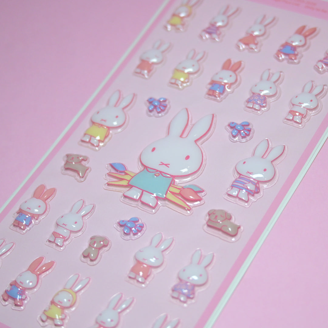 Pukupuku 3D Seal Miffy Pink